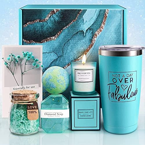 Delightful Spa Gift Basket for Women - Perfect Birthday and Mother's Day Gifts for Moms, Wives, Sisters, and Friends - Unique Relaxation Set with Coffee Scented Treats