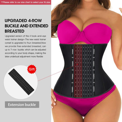 Corset Waist Trainer and Waist Cincher Shapewear for Women - Colombian Fajas with Tummy Control and Waist Trimming Features