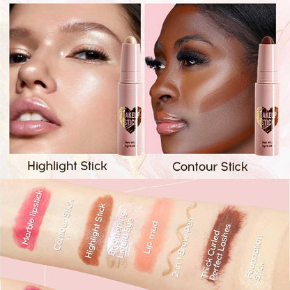 Ultimate Makeup Kit for Teen Girls - Complete Cosmetic Set with Lipstick, Contour, Highlighter, Eyeshadow, and More - Perfect Gift for Women!