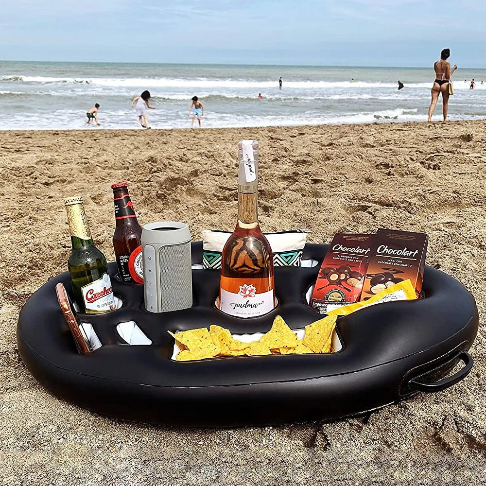 Ultimate Kid-Friendly Inflatable Pool Cup Holder - Perfect for Summer Beach Parties and Family Fun!