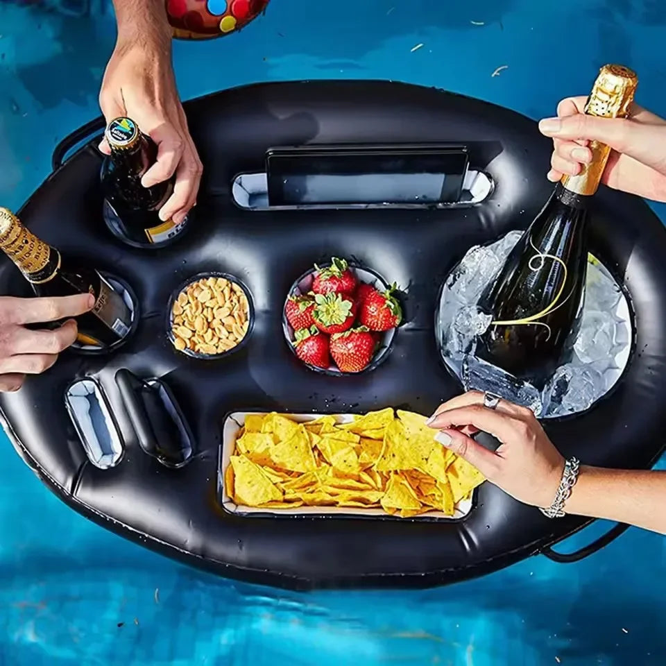 Ultimate Kid-Friendly Inflatable Pool Cup Holder - Perfect for Summer Beach Parties and Family Fun!