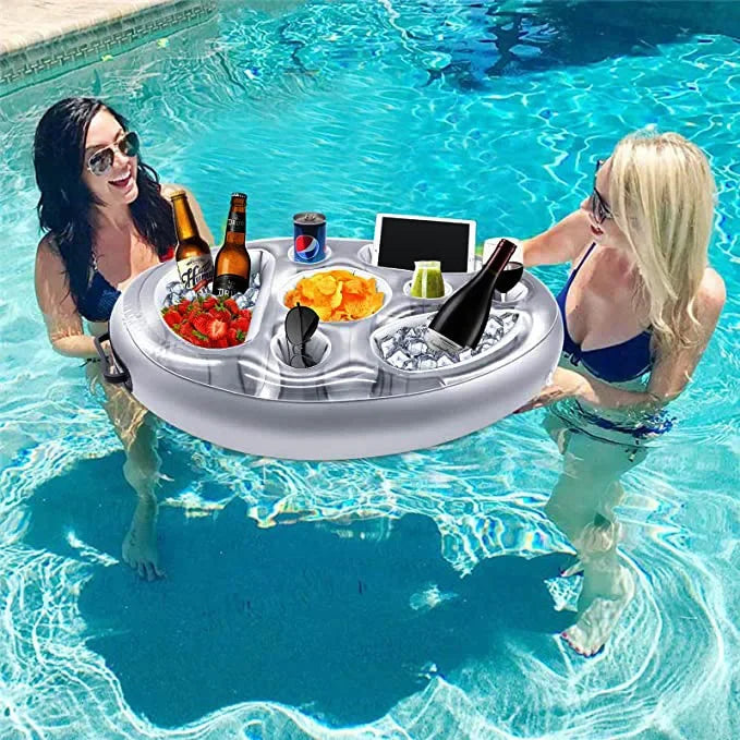 Ultimate Kid-Friendly Inflatable Pool Cup Holder - Perfect for Summer Beach Parties and Family Fun!
