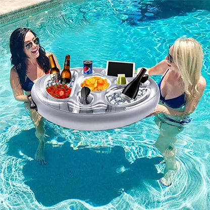 Ultimate Kid-Friendly Inflatable Pool Cup Holder - Perfect for Summer Beach Parties and Family Fun!