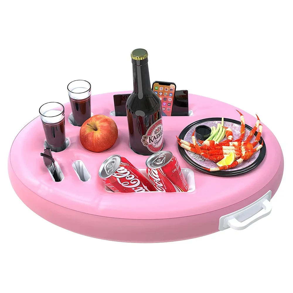 Ultimate Kid-Friendly Inflatable Pool Cup Holder - Perfect for Summer Beach Parties and Family Fun!