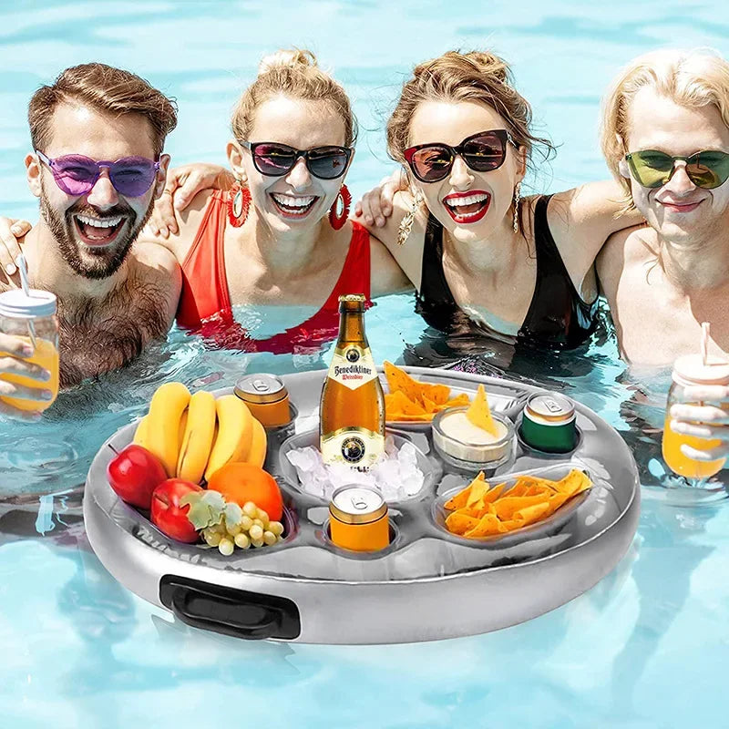 Ultimate Kid-Friendly Inflatable Pool Cup Holder - Perfect for Summer Beach Parties and Family Fun!