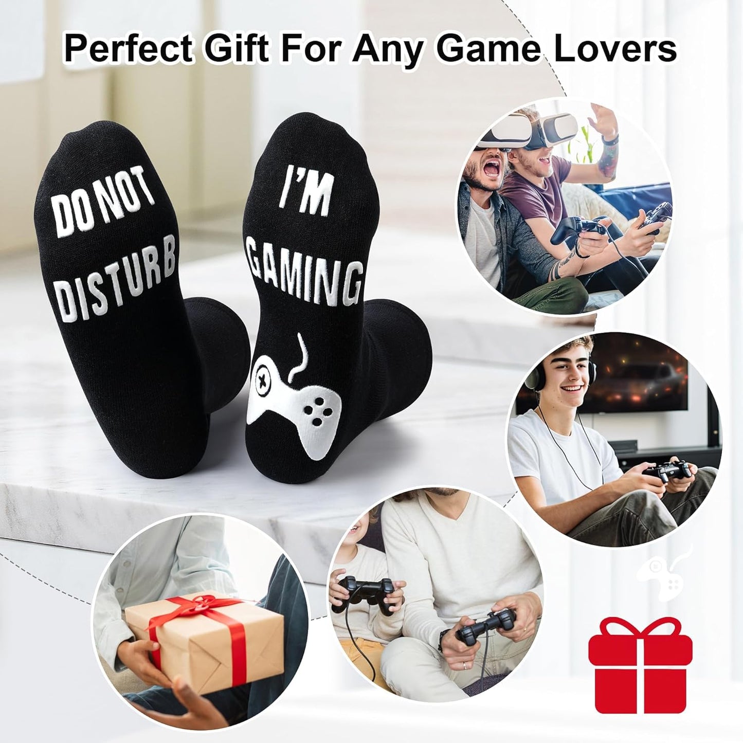 Father's Day Socks Gift Set for Men and Boys - Ideal for Dads and Teens, Perfect for Hunting Enthusiasts